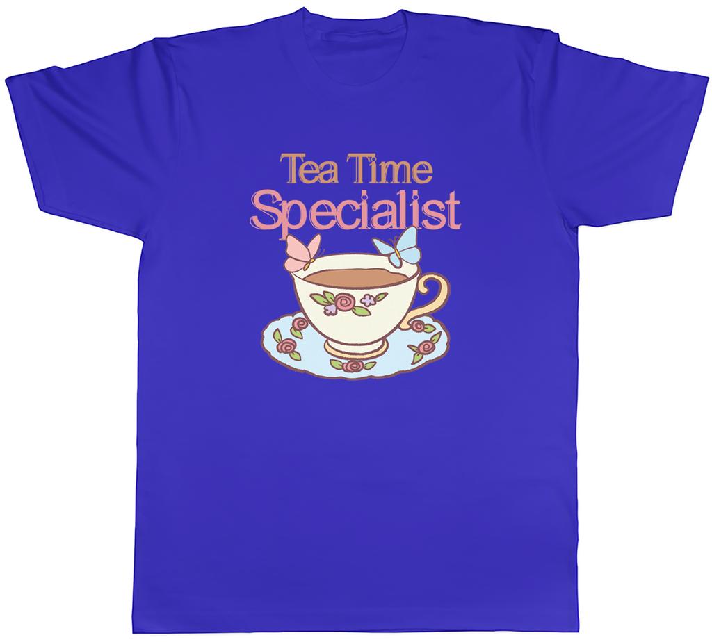 Tea Time Specialist Cuppa Brew Cup Unisexs TShirt Tee Gift Top