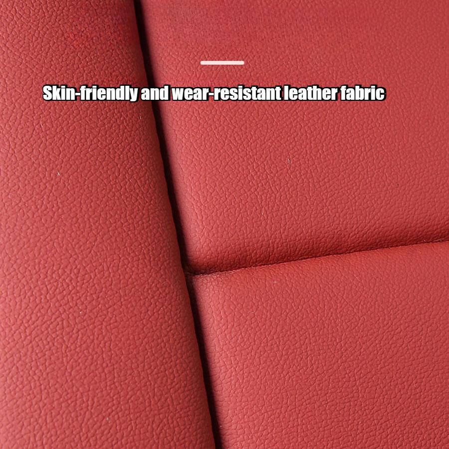 1 ks Integrovaný polštář na přední sedadlo auta Koženka Ochrana sedadla auta Protiskluzový a odolný proti opotřebení Vhodný pro většinu aut