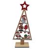Multicolor Christmas Decoration Xmas Tree Shape Tabletop Ornament  Holiday Decoration
