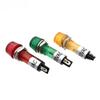 20pcs 10MM Circular Indicator Lamp AC DC6V -380V Small Power Supply Plastic Signal Connector Red Green Yellow Neon Bulb