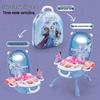 Frozen Princess Role Play Jewelry Set & Dressing Table Suitcase - Perfect Birthday Gift for Kids