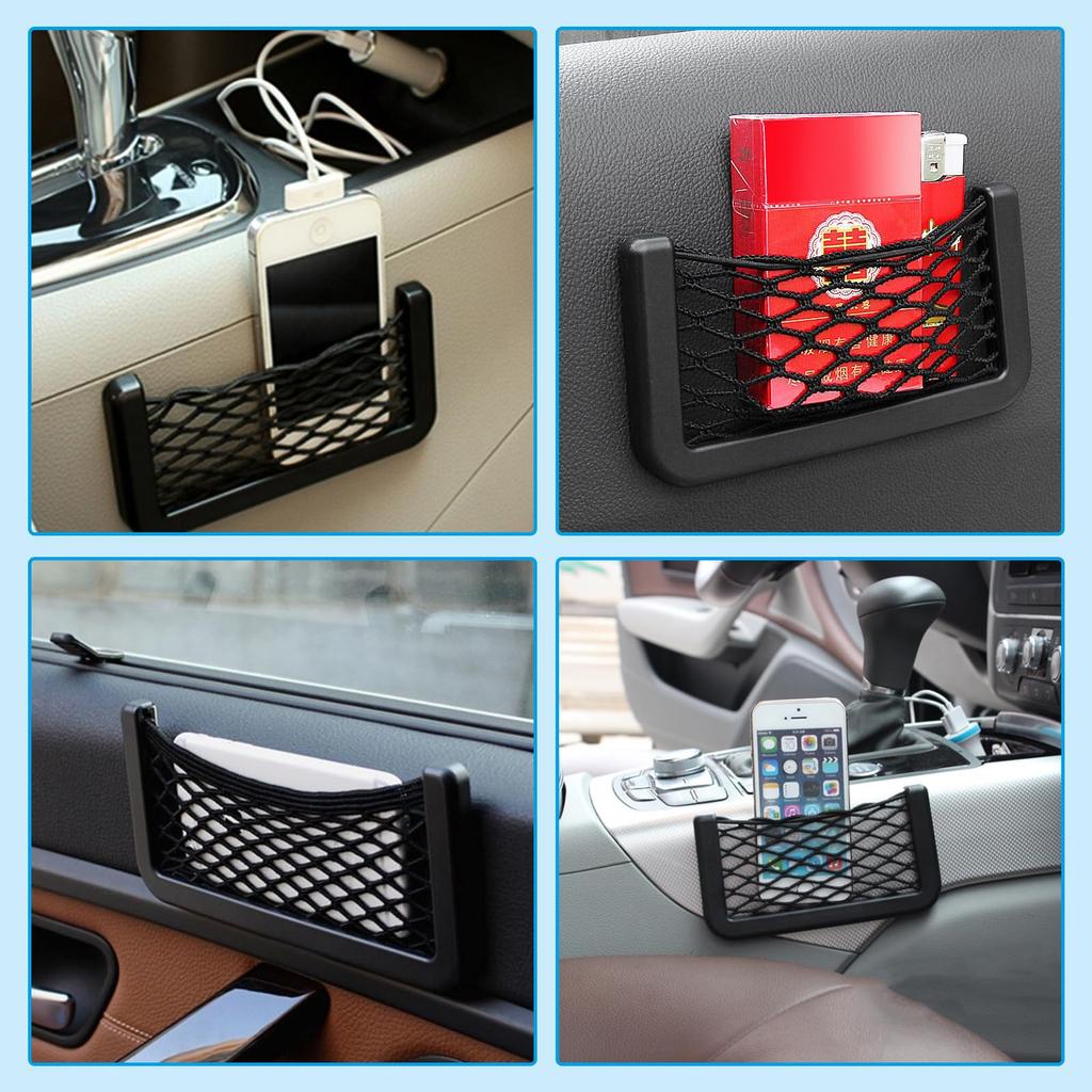 Coollooda Car Storage Car Storage Car Seat Gap Storage Small Item Car Interior Storage Easy for Parking Coins Pocket, Case, 2-Pack, Box, Organizer,