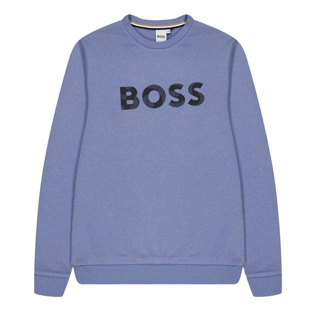 Boss Boys Logo Crew Neck Regular Sweatshirt