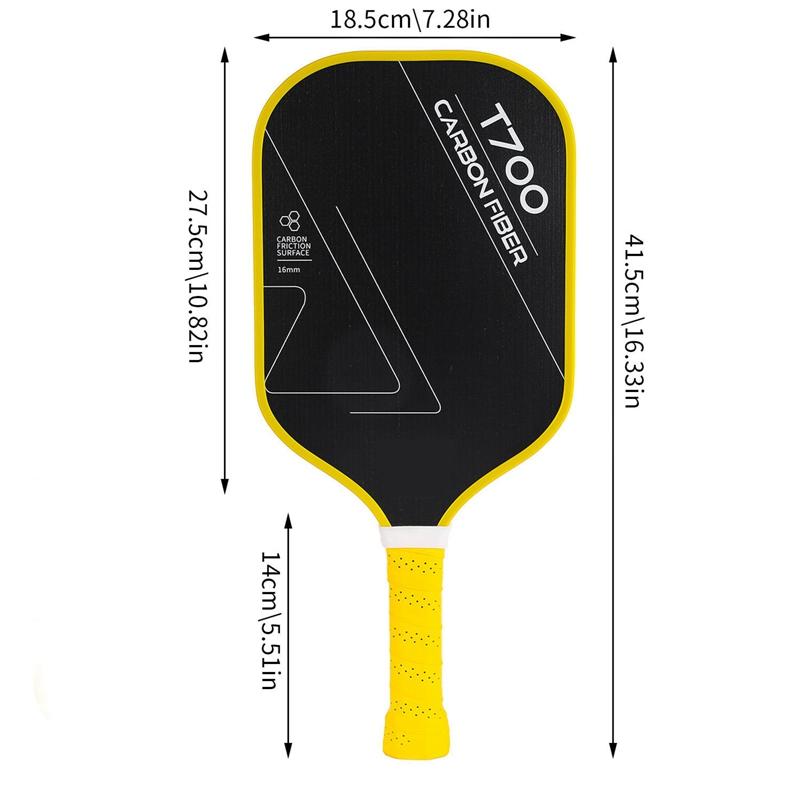 1 Stück Carbonfaser Pickleballschläger Pickleball-Schläger
