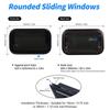 20 X 12 Inch RV Push Out Window with Hydraulic Support Rod Fixing Frame Rainproof Rounded Corner for Campervan