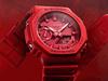 CASIO G-SHOCK Men's Analog-Digital Casio Oak Watch for Outdoor and Sports Use, Red, GA-2100-4A [Parallel Import]
