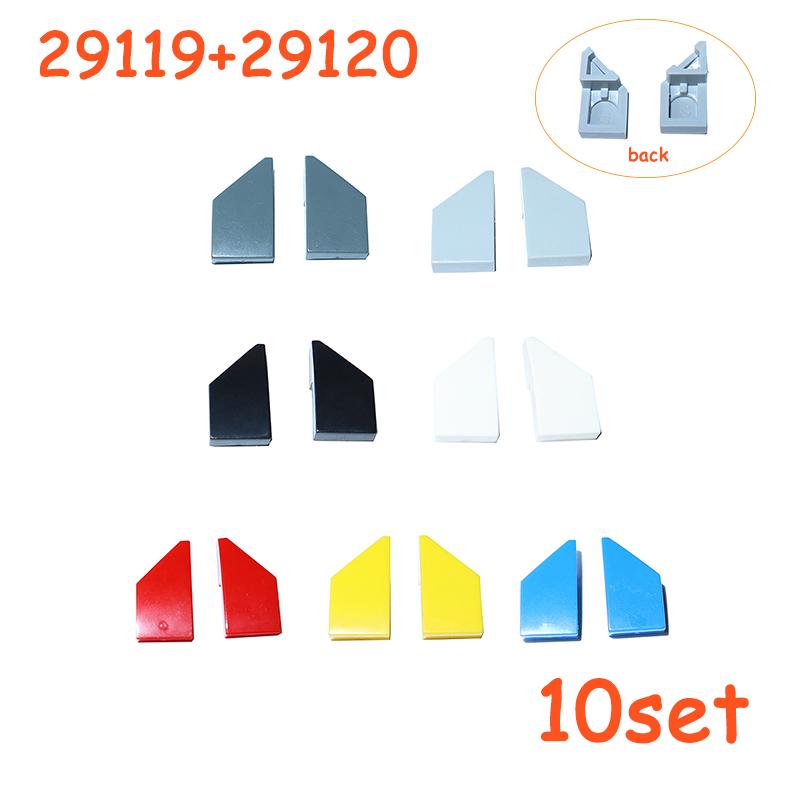 

1x2 Panel Wedge Plate Curved Technical Parts MOC Mechanical Car Bricks Building Block Assembles Particles 29120 29119