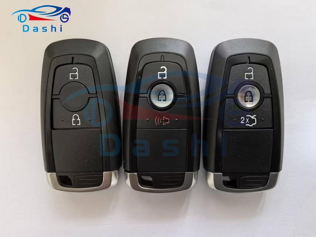 Da Shi Car Key Case For Ford Mondeo Edge Escape Ranger Fusion Mustang Raptor Explorer F150 F250 F-350 4/5Btn Remote Fob Shell