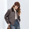 Betu Women's Winter 2025 Premium Wool Blend Short Coat