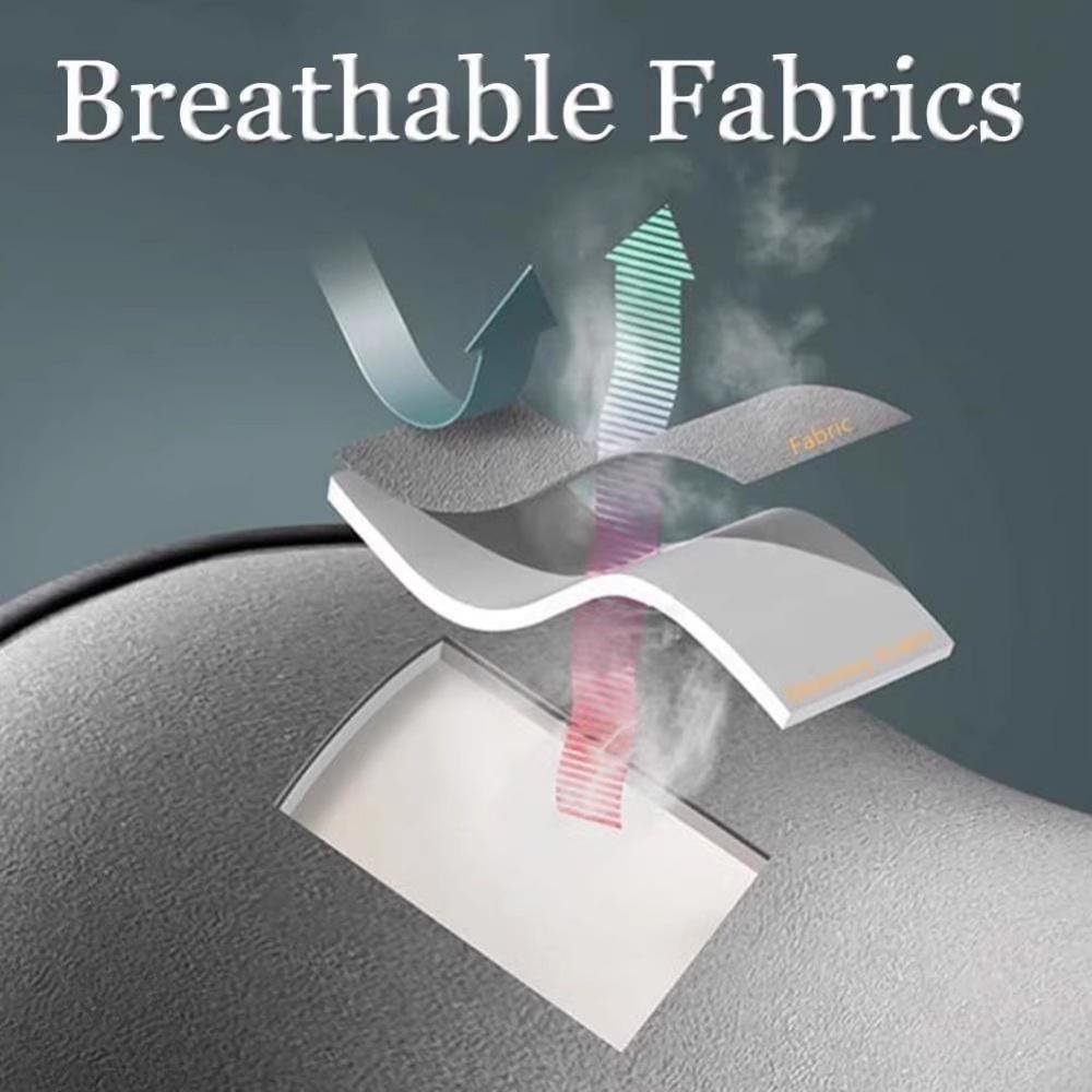 Automotive Accessories Memory Sponge Material Three-Dimensional Support Headrest And Lumbar Pillow Universal Model