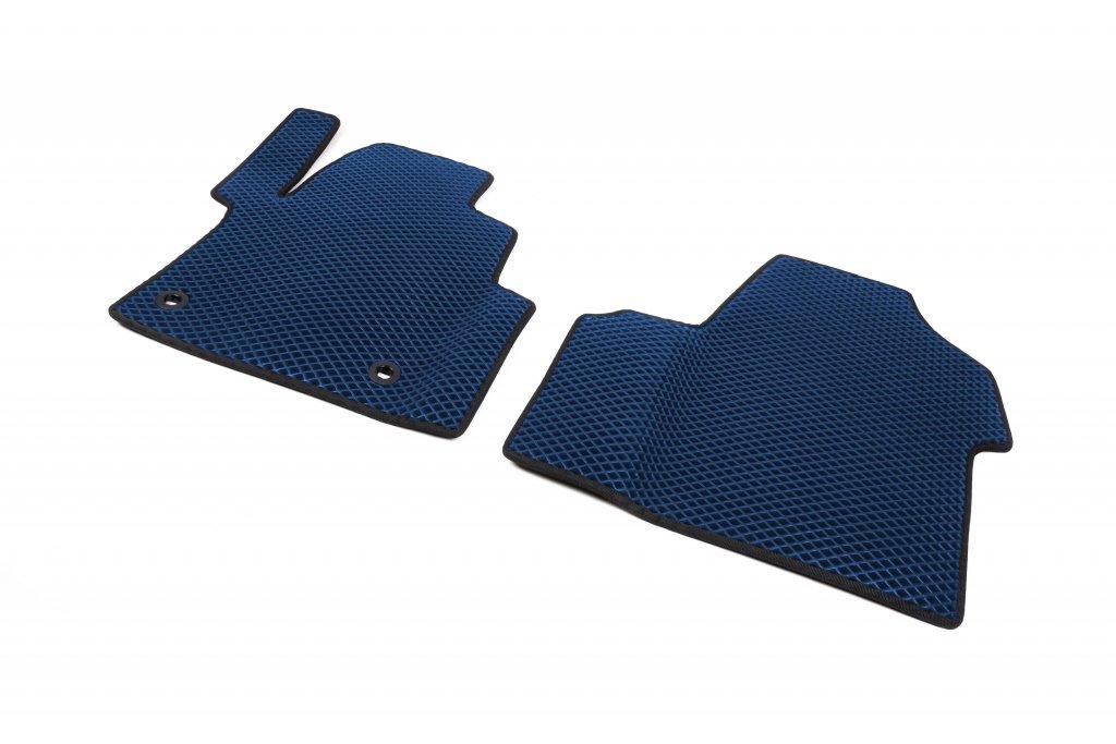 Polyurethane Mats (2 Pcs, EVA, Blue) 1-20251 for Citroen Jumpy/Dispatch 2017-