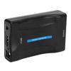 HD Multimedia Interface To Scart Converter ABS Video Adapter Box for TV DVD Player