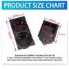 Car Center Console Water Cup Holder Beverage Bottle Holder Coin Tray For Bmw 3 Series E46 318I 320I 98-06 51168217953 Black