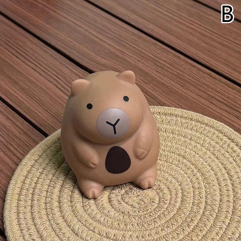 

Игрушка для расслабления Capybara Squeeze, прочный материал Tpr, медленно восстанавливающийся, снижающий стресс, игрушка Kapibala Pinch Music, настольный декор, украшения