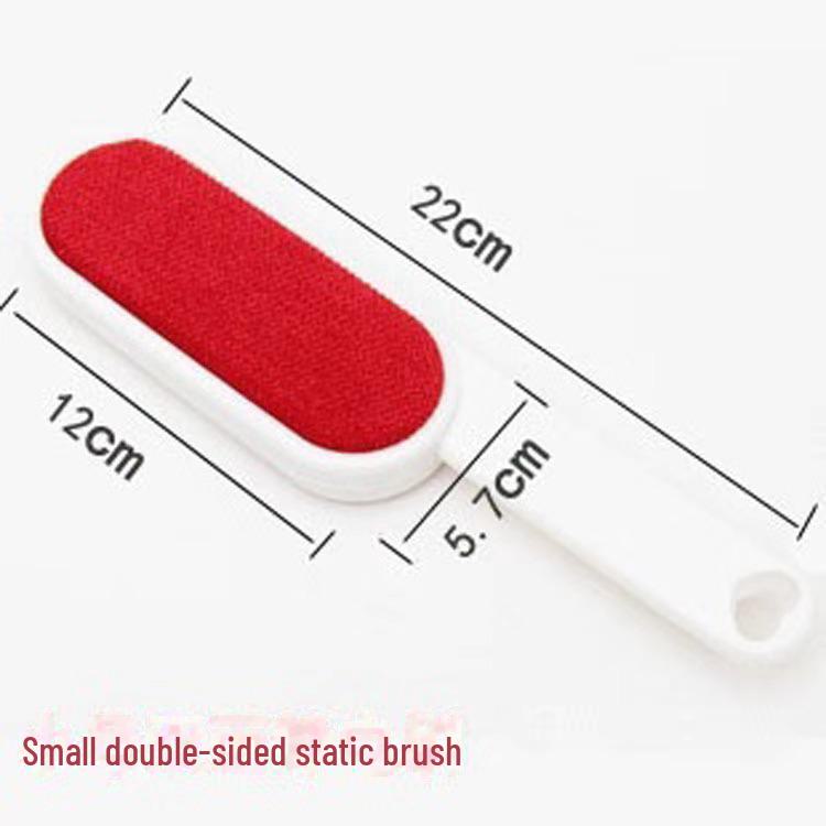 Double-Sided Electrostatic Clothing & Hair Remover Brush
