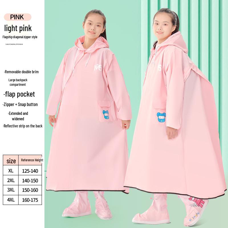 Imperméable intégral pour enfants pour l'école - Garçons et filles