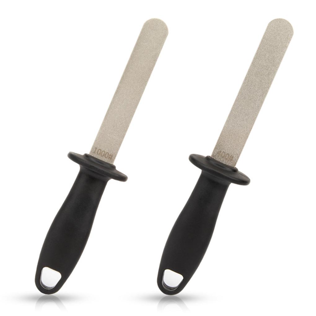 Professional Sharpener Lightweight Rod High Hardness Stick Kitchen ABS Grindstone Design Sharpening Stone Chef Tool