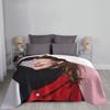 Danielle Rose Russell Blankets Soft Warm Flannel Throw Blanket Plush for Bed Living room Picnic Travel Home Sofa