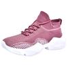 Fashion Men's and women's high top solid color lace-up casual sneakers comfortable breathable flat couple training running shoes