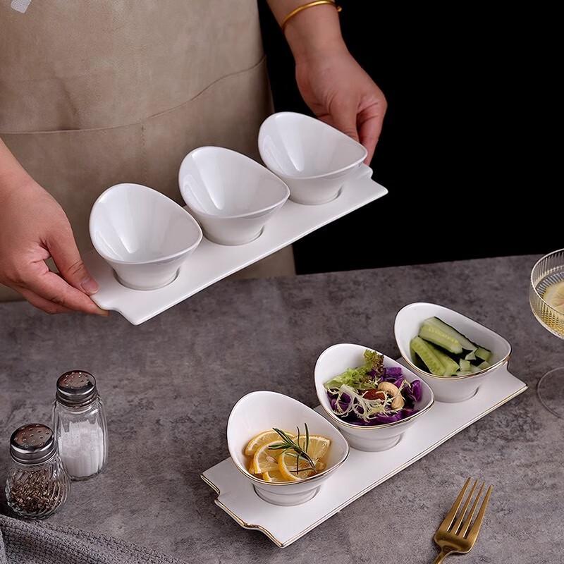 VAKADA Piatti da portata in ceramica per antipasti