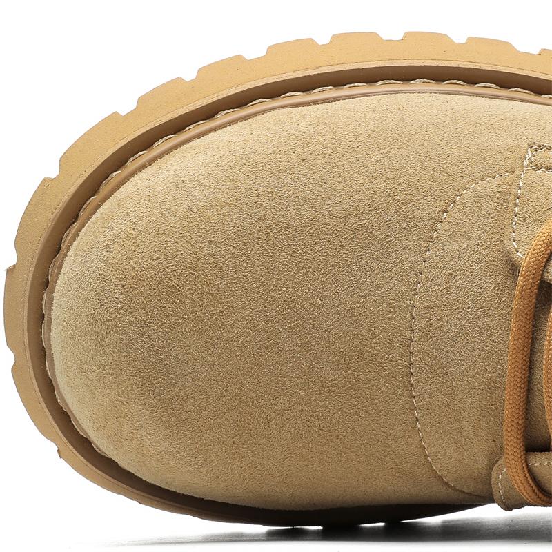 Fashion Leather Ankle Boots For Man Genuine Leather Big Size Boots High Quality Designer Formal Platform Casual Boots Fashion