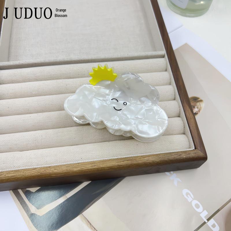 

Weiyi 2024 Cloud Claw Hair Clip - Elegant PVC Updo Accessory for Women