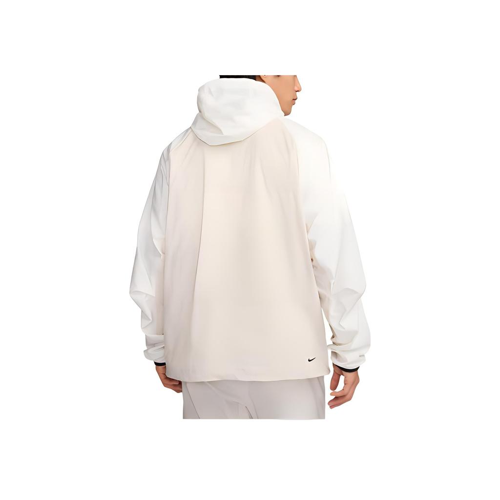 Nike Woven Tech Futura Loose Fit Hooded Long Sleeve Jacket Men jackets Light-Gold Brown HM7151-104