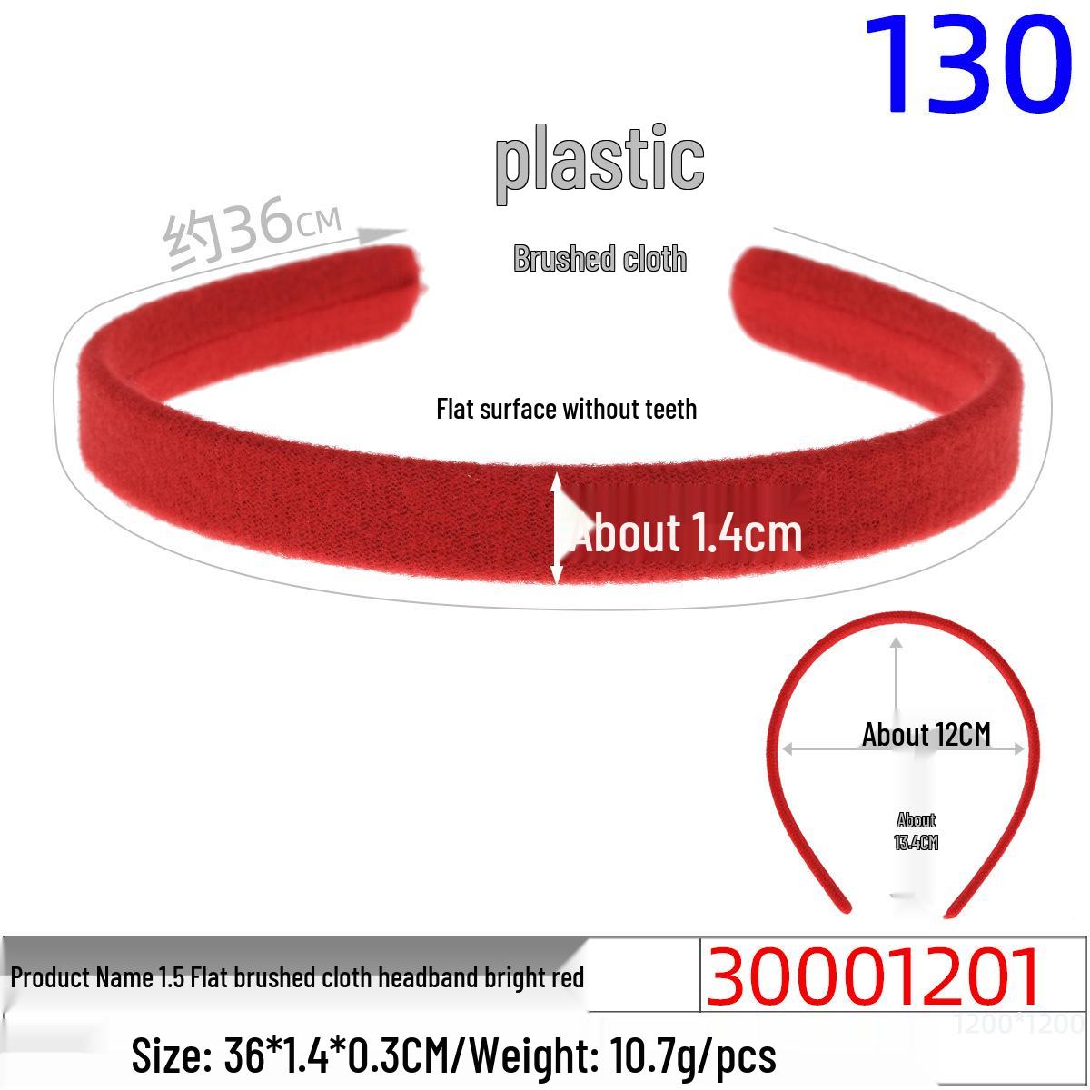 

Рождественский фланелевый обруч с зубчиками - DIY аксессуар для волос, 1,5 см