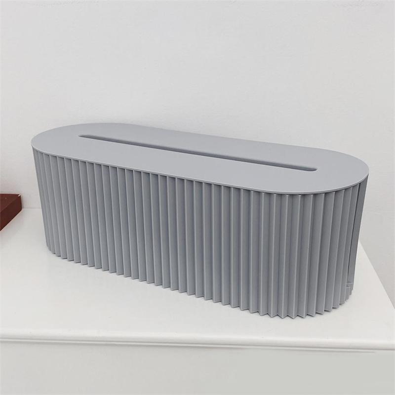 Plastic  Practical Bedroom Tabletop Socket Cable Storage Case Easy to Use Cable Storage Box Portable  Daily Use