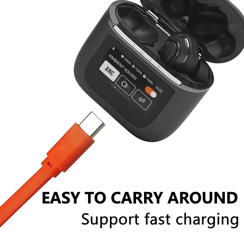 umvowuxa type c charging cable Charge5, Go3, Clip4, JR POP, Flip 6, Pulse 5, Xtreme3/2, Boombox 2. Quantum Wireless Bluetooth Headphone Charging Cable