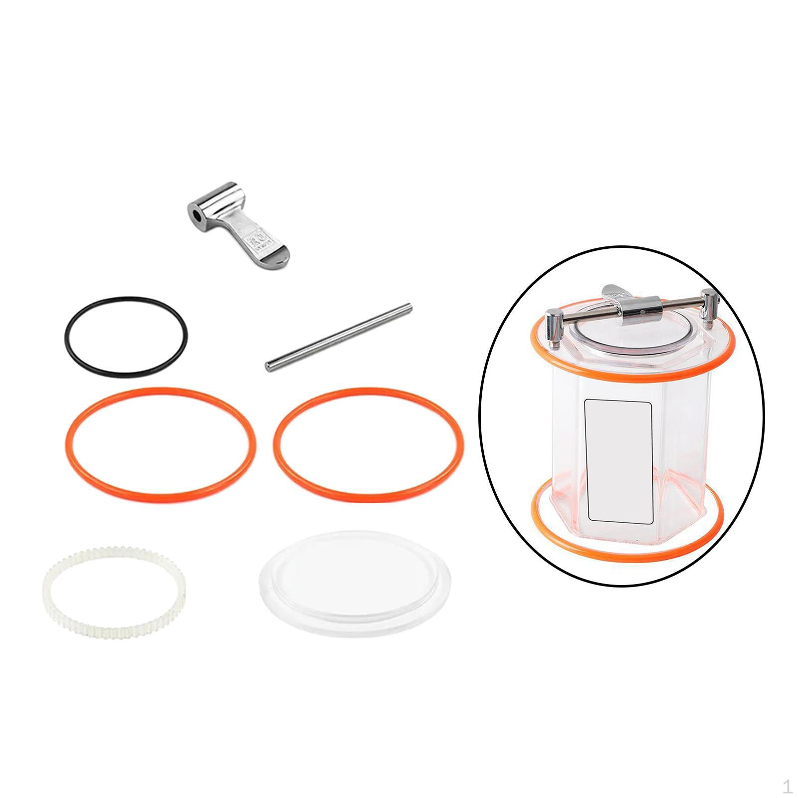 

Набор из 7 сменных украшений для вращающейся чашки, зубчатая планка из резиновой цепи,