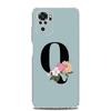 Flower Letters S Phone Case For Xiaomi Redmi Note 15 14 13 12 4G 10 11 Pro Plus 5G 14C 13C 12C 10C Clear Cover