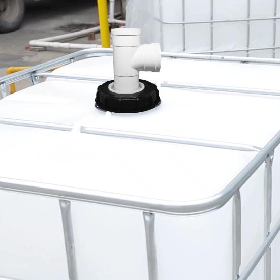 Tank Filter Lid Different Angle Caliber T Shape F Shape Dirt Debris Removal Bore Protection Acid Resistant IBC Slit Filter Cover