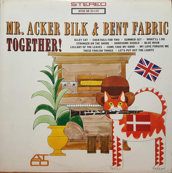 

Виниловая пластинка ACKER BILK BENT FABRIC Together SD33175 ATCO Records Канада Джаз Б/у