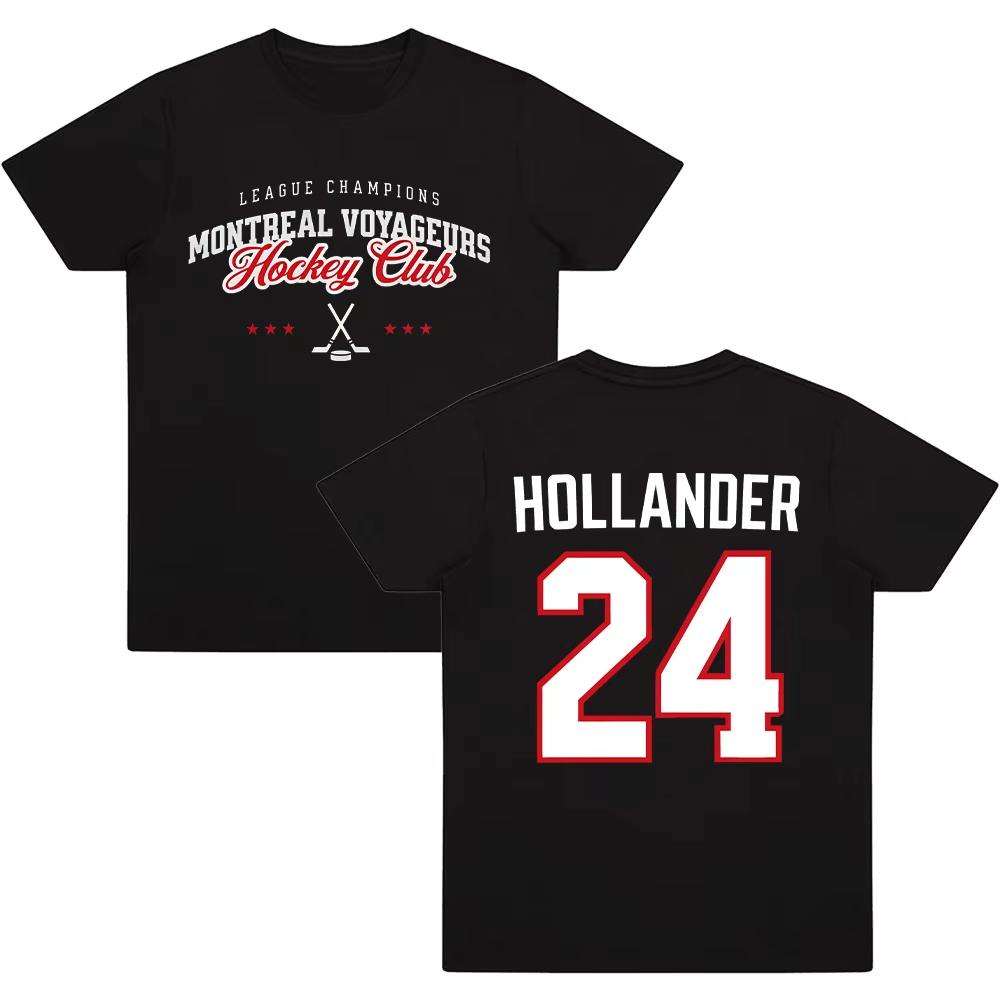 Vintage Heated Rivalry Shane Hollander 24 Printed Tshirts Commemorative Fashionable UnisexWomen Retro Unisex Oversized Loose Tees