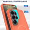 Thickened Rugged Armour Magnetic Wireless Charge Case For For Samsung S26 Ultra S25 FE S24 Plus A56 A36 A26 A16 A06 Shockproof Cover