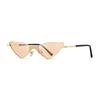 Retro Cat-Eye-Shaped Fashionable Sunglasses Triangle Frame Outdoor Sun Protection Glasses Fishing Sunglasses for Women Gift