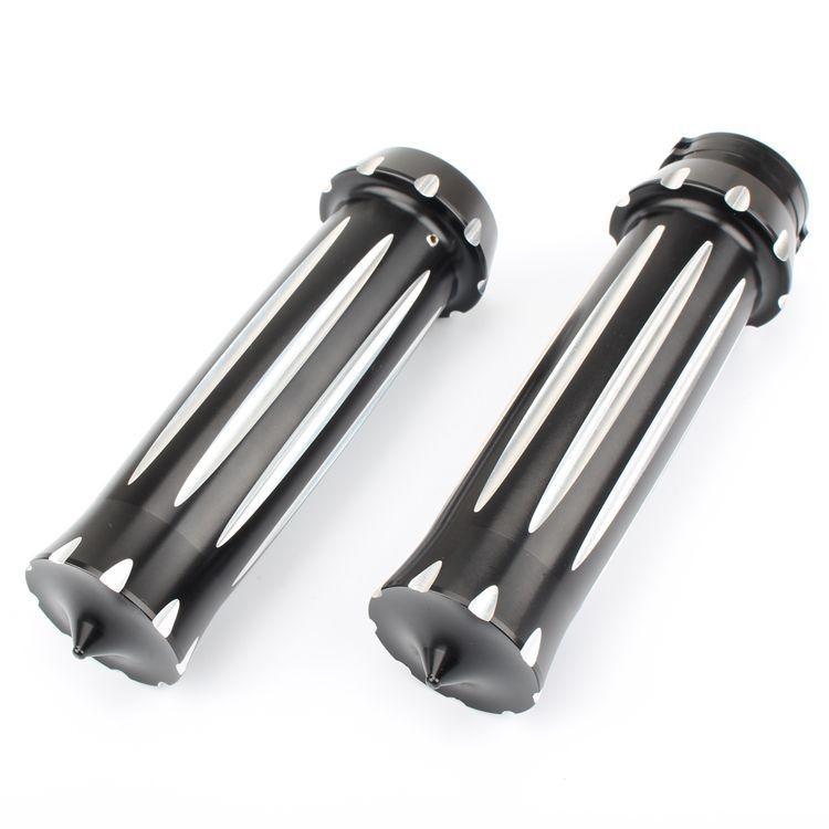 High Quality Hand Grips For Harley Xl883 Xl1200 X48 72 Fat Bob Cnc Custom Accessories
