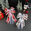 Large Christmas Bow Christmas Tree Topper Bows Christmas Decoration Supplies for Front Door Indoor Outdoor Wall Decoration