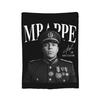 Pipini M-Mbappes Novelty Football  Fleece Throw Blankets Funny  Blankets for Sofa Bedroom Warm Bedroom Quilt,