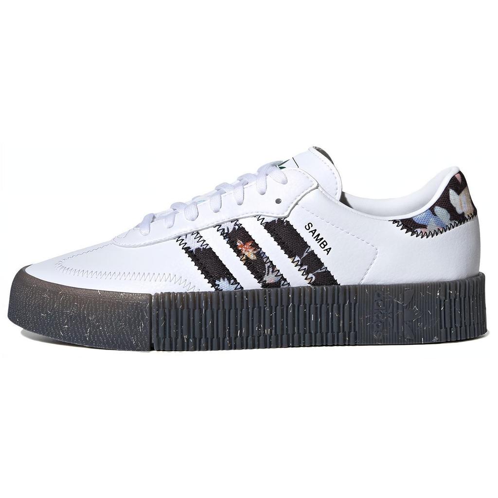 Adidas Originals Samba Low Top Sneakers Women Sneakers Black White Multicolor FZ3632