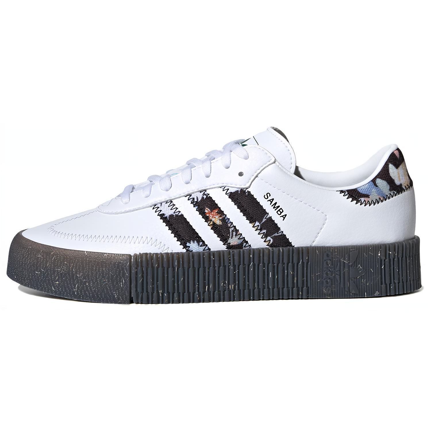 

Adidas Оригинальные кроссовки Samba с низким верхом Женские кроссовки Черный Белый Разноцветный FZ3632 38⅔