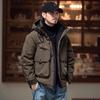 2025 Winter Men's Retro Down Workwear Jacket - Trendy American Style