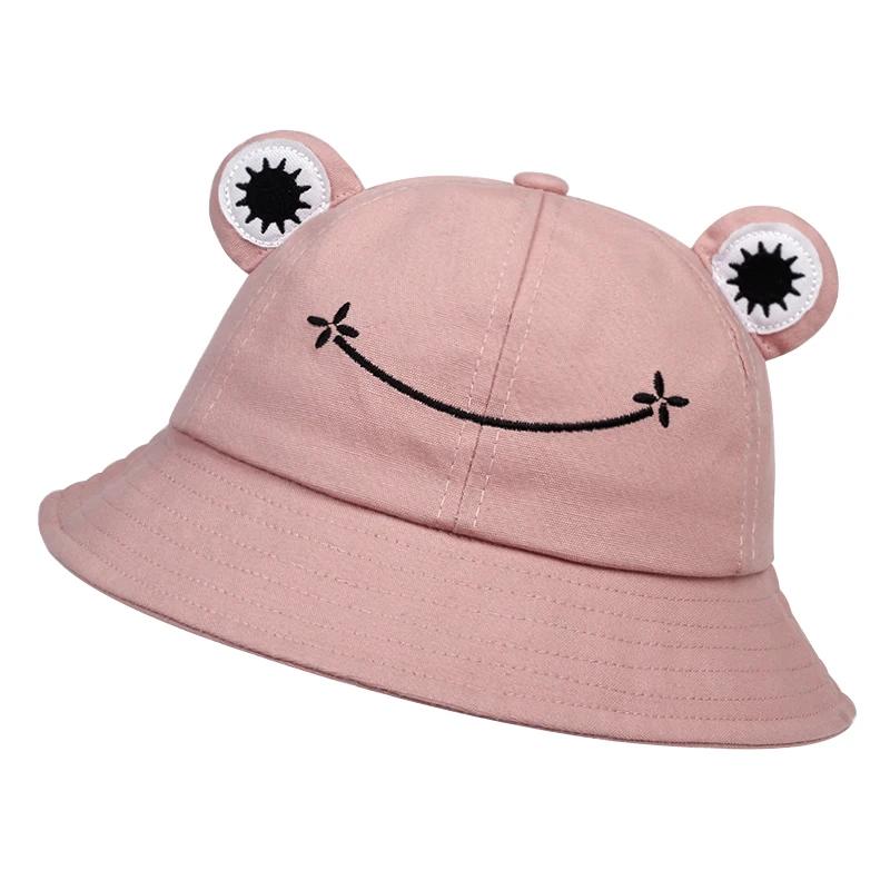 

Унисекс Милая Лягушка Стиль Личность Панама Кепки Рыбаки Кепки Повседневная Кепка Для Отдыха Солнцезащитная Кепка розовый