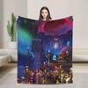 World of Warcraft Blanket Soft Warm Fleece Throw for Bed Couch Camping  Gaming Home Decor Gift