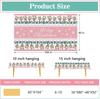 Christmas Gingerbread Snowflake Waterproof Tablecloth Table Decor Winter Xmas Kitchen Dining Tablecloth Christmas Decorations