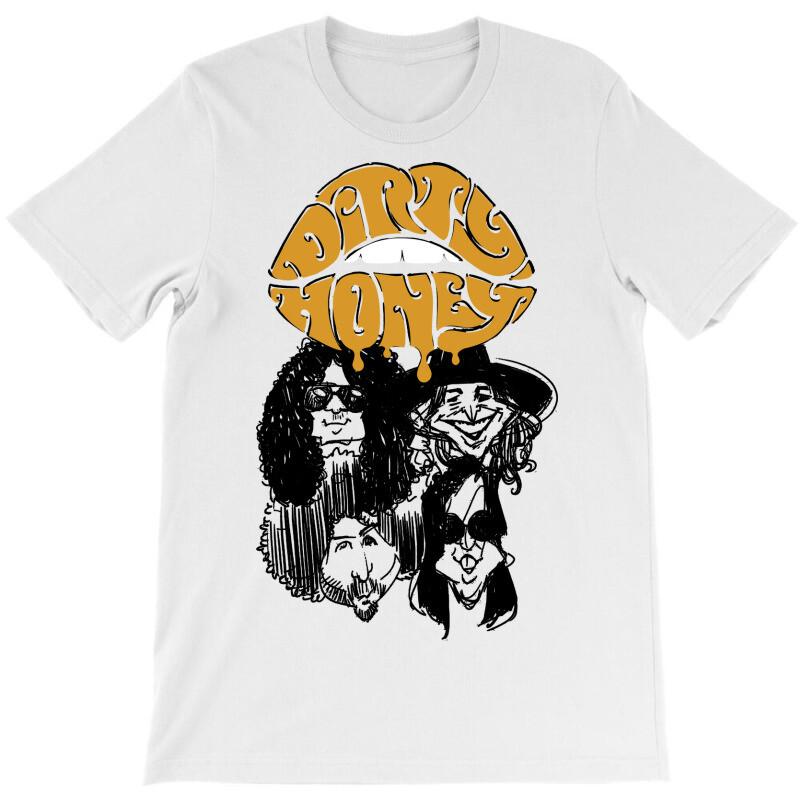 

Редкий! Грязный Мед Группа Подарок Для Поклонников Тяжелый Хлопок Белая Футболка S-4XL 2XL