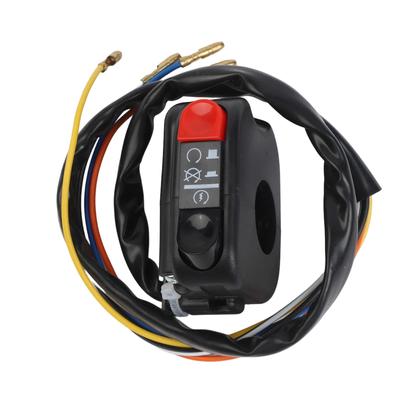Innovative Handlebar Mount Start Stop Kill Button for Motorcycle Use 78 In