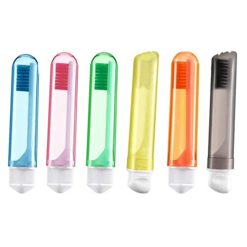 

Generic Travel Camping Kids 6-Piece Portable Folding Toothbrush Compact Set