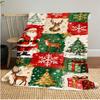 Christmas Plush Blanket Soft Comfortable All Seasons Perfect Sofa Office Naps Outdoor Travel Makes Great Gift